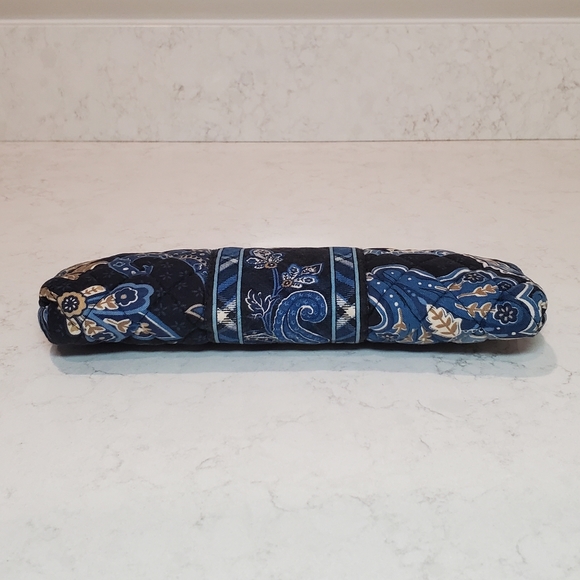 Vera Bradley Brush & Pencil Case - Windsor Navy - Picture 3 of 9